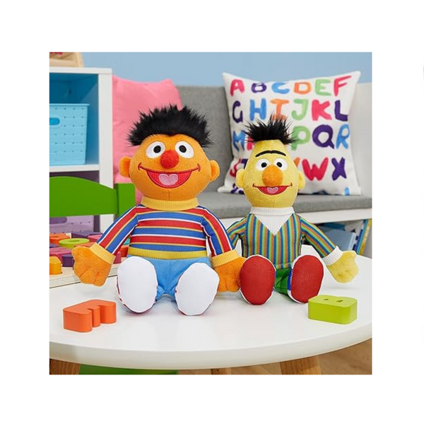 SESAME STREET Friends Bert and Ernie 8-inch Plush Stuffed Animals Set