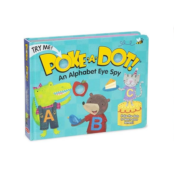 Melissa & Doug Poke-a-Dot: An Alphabet Eye Spy Board Book