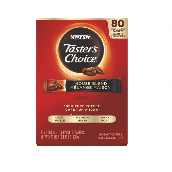 80 Nescafe Instant Coffee Packets