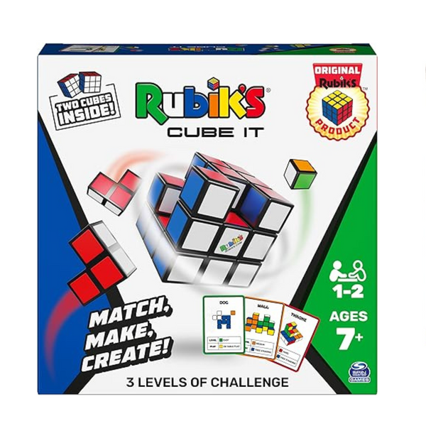 Rubik's Cube It, juego de mesa de secuencia de rompecabezas 3D para 2 jugadores