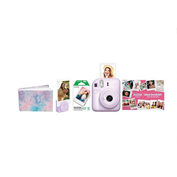 Fujifilm Instax Mini 12 Purple Holiday Bundle 2023