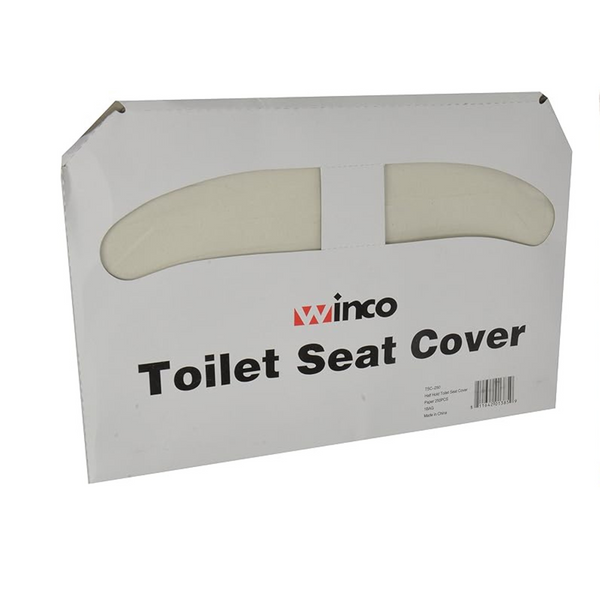 Fundas para asiento de inodoro Winco de 250 piezas