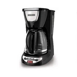 Black+Decker 12-Cup Programmable Coffeemaker with Glass Carafe