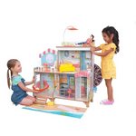 KidKraft Ferris Wheel Fun Beach House Wooden 360-Play Dollhouse