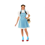 Rubie’s womens Wizard of Oz Dorothy Dress and Hair Bows Costume