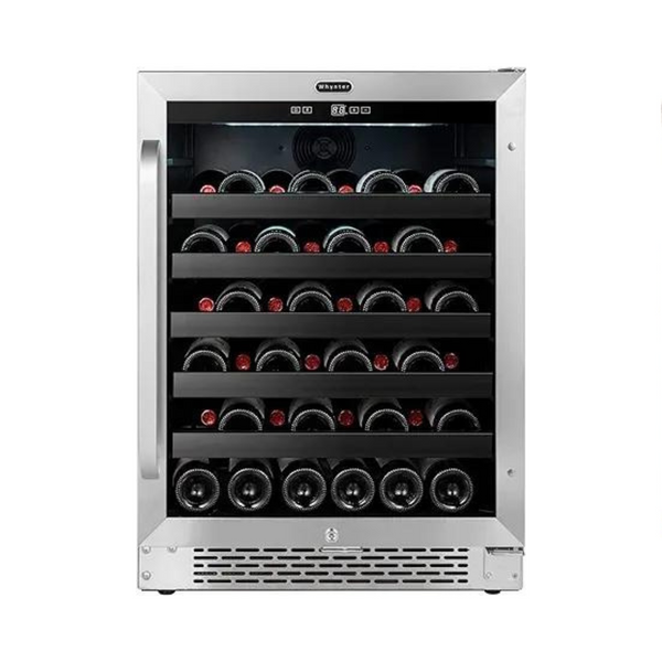 Whynter 24″ Built Undercounter Stainless Steel 46-Bottle Wine Refrigerator