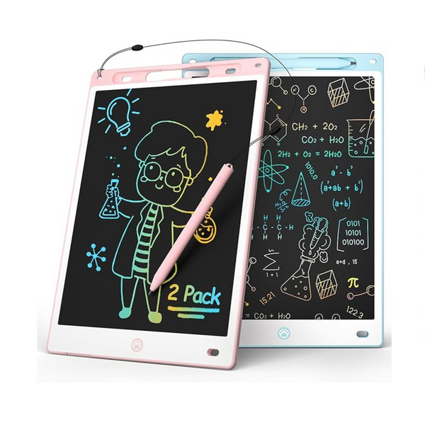 2-Pack LCD Writing Tablets for Kids