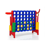 Costway 4-in-A Row Giant Game Set w/Basketball Hoop