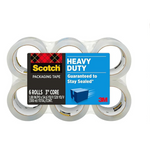 6 Rolls Of Scotch Heavy Duty 1.88″ x 54.6 yd Packaging Tape