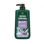 Irish Spring 5 in 1 Body Wash for Men, 30 Oz Pump