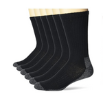 6-Pack Hanes Men’s Work Socks & Hanes Originals Men’s French Terry Sweatshirt