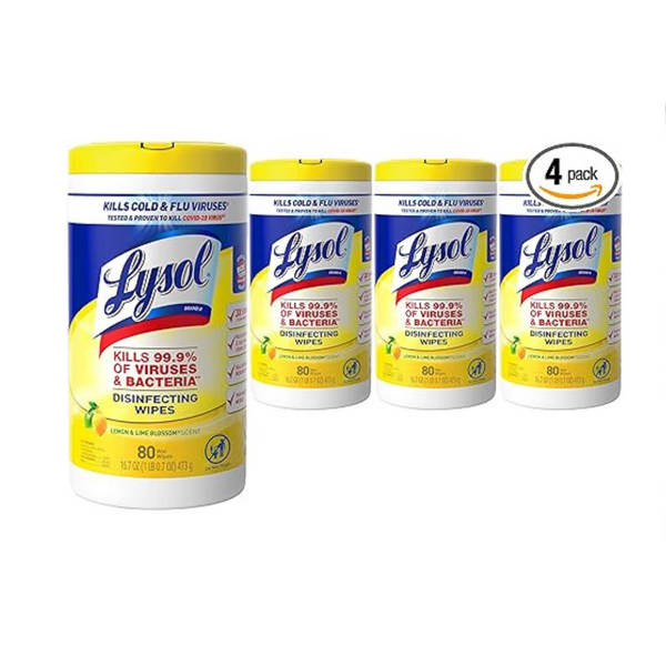 320 Lysol Disinfectant Wipes