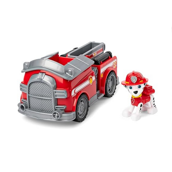 Paw Patrol, Marshall’s Fire Engine Vehicle with Collectible Figure