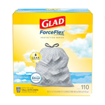 Glad ForceFlex Tall Kitchen Drawstring Trash Bags