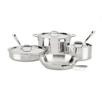 All-Clad D3 3-Ply 7-Piece Stainless Steel Cookware Set