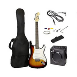 RockJam Electric Guitar Superkit with 10-watt Amp, Gig Bag