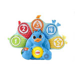 Fisher-Price Linkimals Learning Toy Counting & Colors Peacock with Interactive Lights & Music