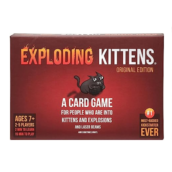 Exploding Kittens Edición original Divertido juego familiar