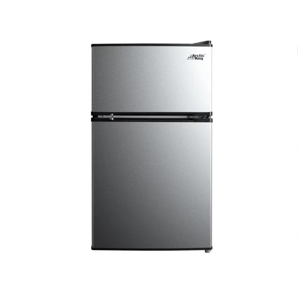 Rey Ártico 3.2 Cu. ft. Mini refrigerador de dos puertas con congelador 