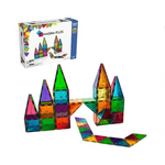 MAGNA-TILES Classic 100-Piece Magnetic Construction Set, The ORIGINAL Magnetic Building Brand