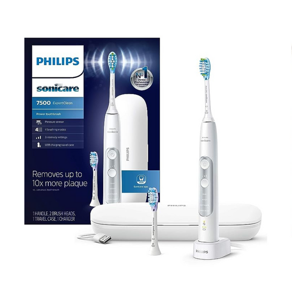 Cepillo de dientes eléctrico recargable Philips Sonicare ExpertClean 7500