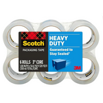 6 Rolls of Scotch Heavy Duty Packaging Tape