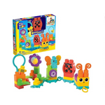 MEGA BLOKS Fisher Price Sensory Building Blocks Toy