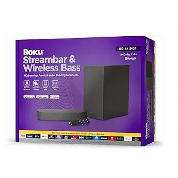 Roku Streambar & Roku Wireless Bass