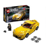 LEGO Speed Champions Toyota GR Supra Collectible Sports Car Building Set