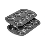 Wilton Non-Stick 6-Cavity Donut Baking Pans, 2-Count