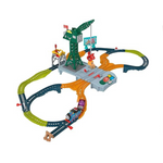 Thomas & Friends Motorized Train Set, Talking Cranky Delivery Set