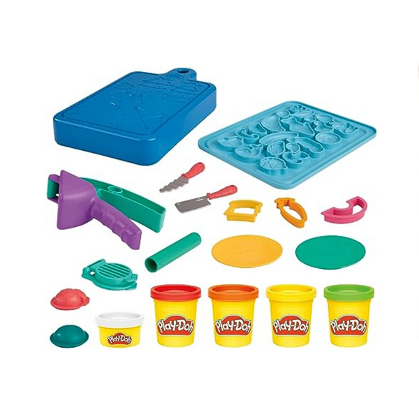 Play-Doh Little Chef Starter Set, 14 accesorios de cocina de juego