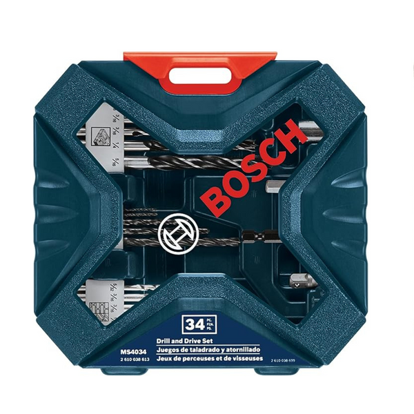 34-Piece Bosch Drill & Drive Bit Set