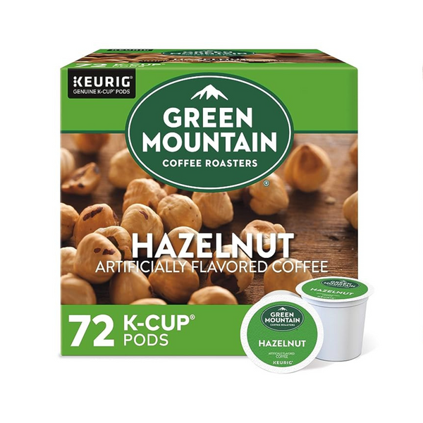 Green Mountain Hazelnut Keurig K-Cups, 72 Count