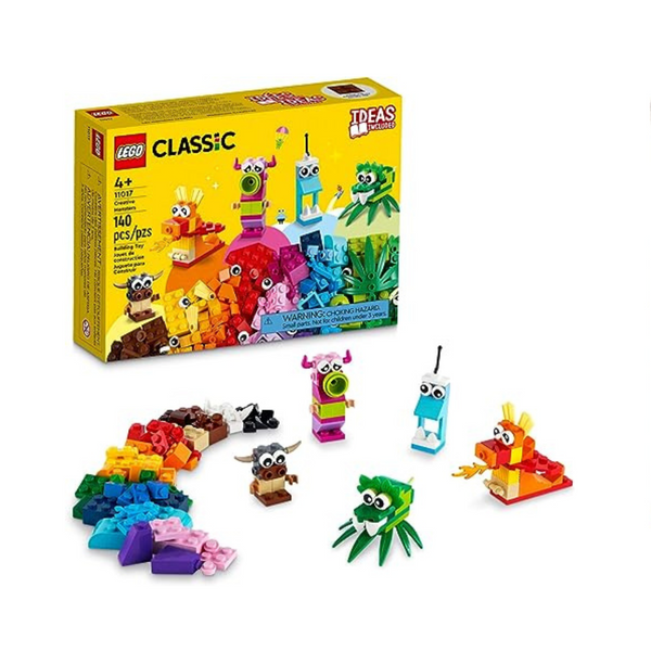 Lego Classic Creative Monsters Juego de construcción de 140 piezas