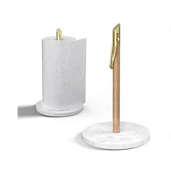 Astofli Marble Paper Towel Holder Stand