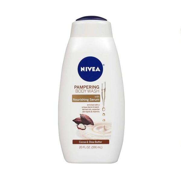 Nivea Gel de baño para mimar con manteca de karité y cacao