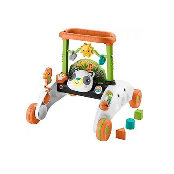 Fisher-Price Baby & Toddler Toy 2-Sided Steady Speed Panda Walker