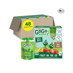 GoGo squeeZ Fruit on the Go, Apple Apple (Pack of 48)