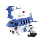 Top Race Electric Drill Take Apart Remote Control Airplane Toy