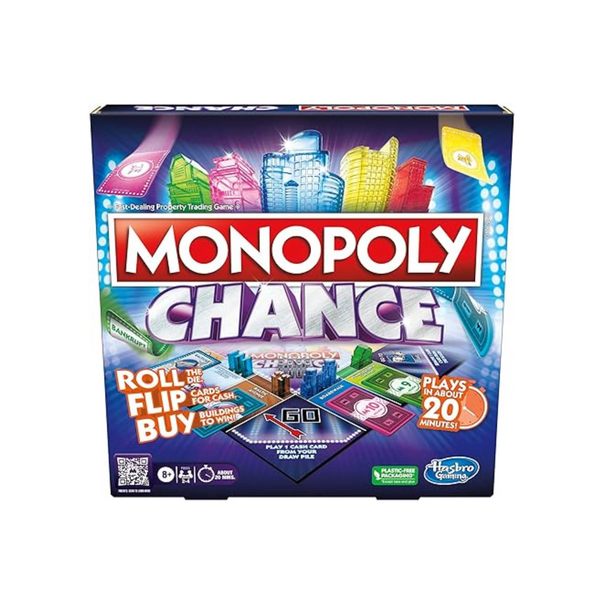 Juego de mesa Hasbro Monopoly Chance