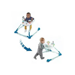 Kolcraft Tiny Steps Too 2-in-1 Infant and Baby Activity Push Walker