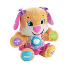 Fisher-Price Laugh & Learn Baby & Toddler Toy Smart Stages Sis Interactive Plush Dog