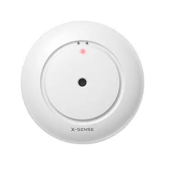 X-Sense Water Leak Sensor Alarm with 110 dB Audio Alarm, Battery-Powered