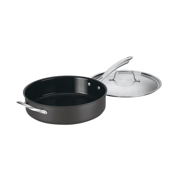 Cuisinart 5.5-Quart Saute Pan with Helper Handle and Cover