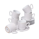 Bruntmor 4 Oz Espresso Coffee Cup Set of 6