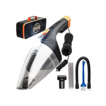 ThisWorx Car Vacuum Cleaner 2.0 – Upgraded w/ LED Light, Double HEPA Filter, 110W High Suction Power