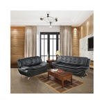 Beverly Springtown 2 Piece Faux Leather Living Room Set