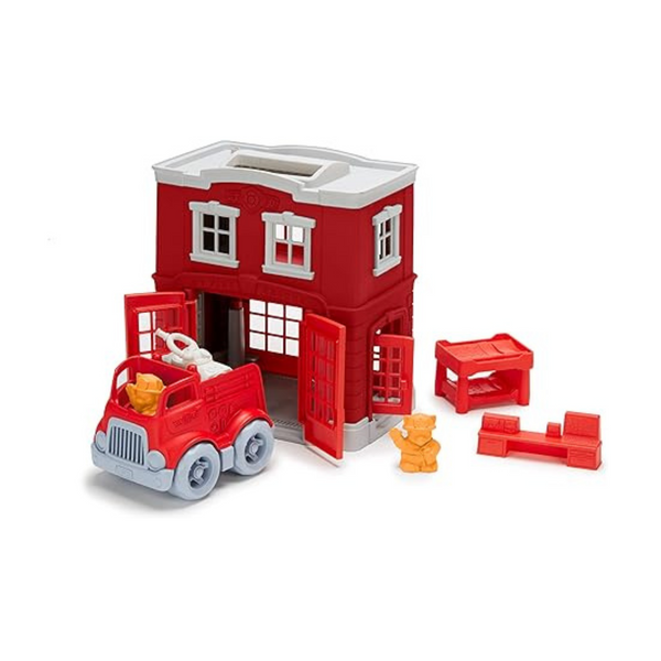 Green Toys Fire Station Playset