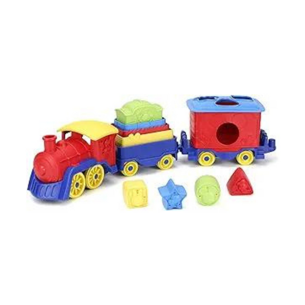 Green Toys Mickey Mouse & Friends Stack & Sort Train